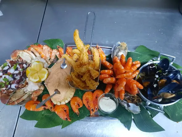 Mariscada à Moinho (seafood platter)